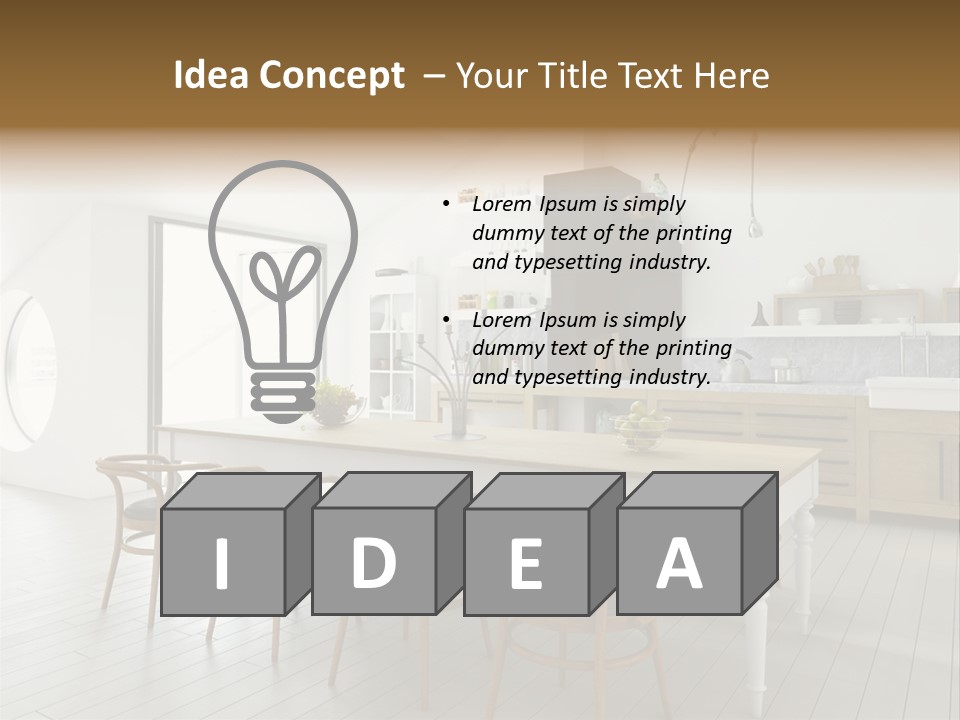 Room Construction Modern PowerPoint Template