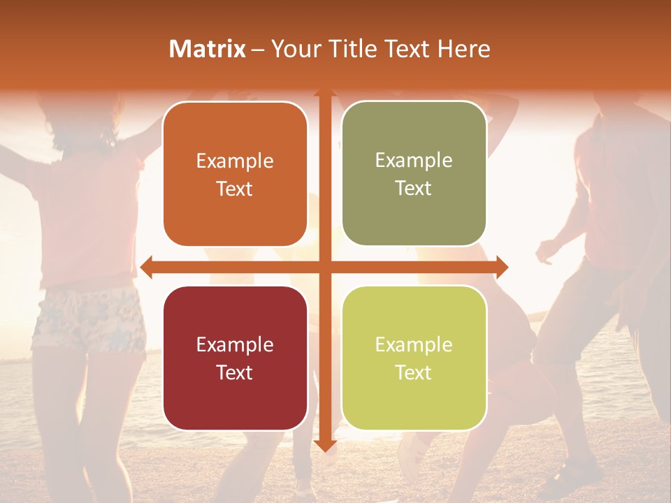 Celebrate Together Sunlight PowerPoint Template