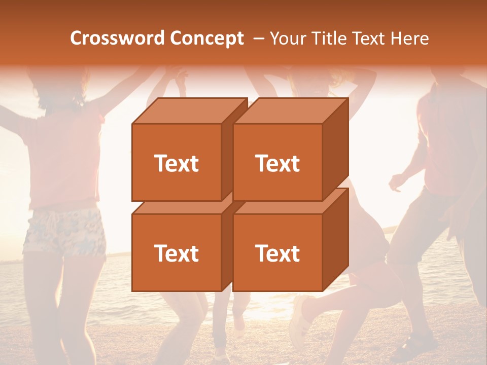 Celebrate Together Sunlight PowerPoint Template