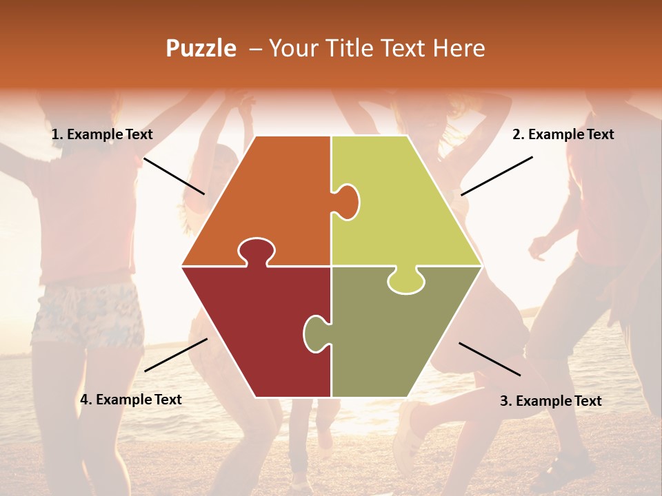 Celebrate Together Sunlight PowerPoint Template