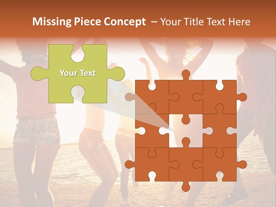 Celebrate Together Sunlight PowerPoint Template