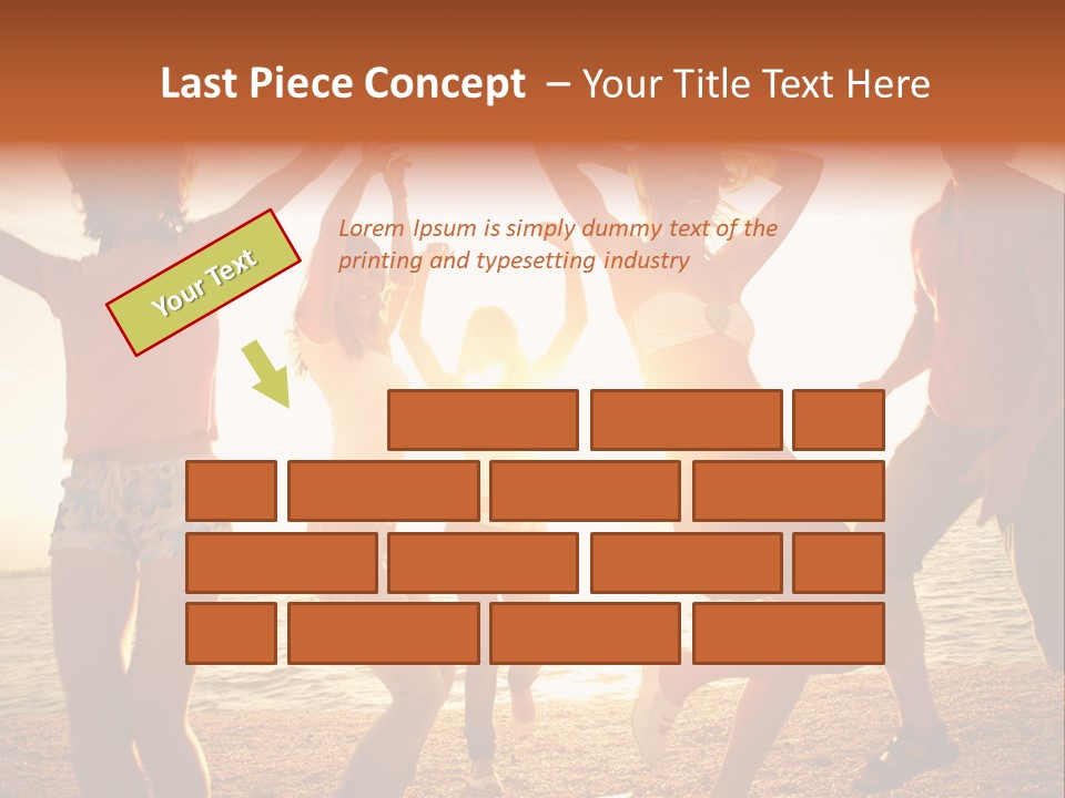 Celebrate Together Sunlight PowerPoint Template