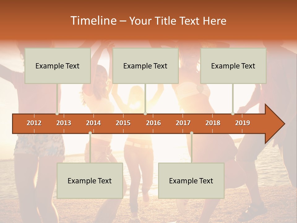 Celebrate Together Sunlight PowerPoint Template