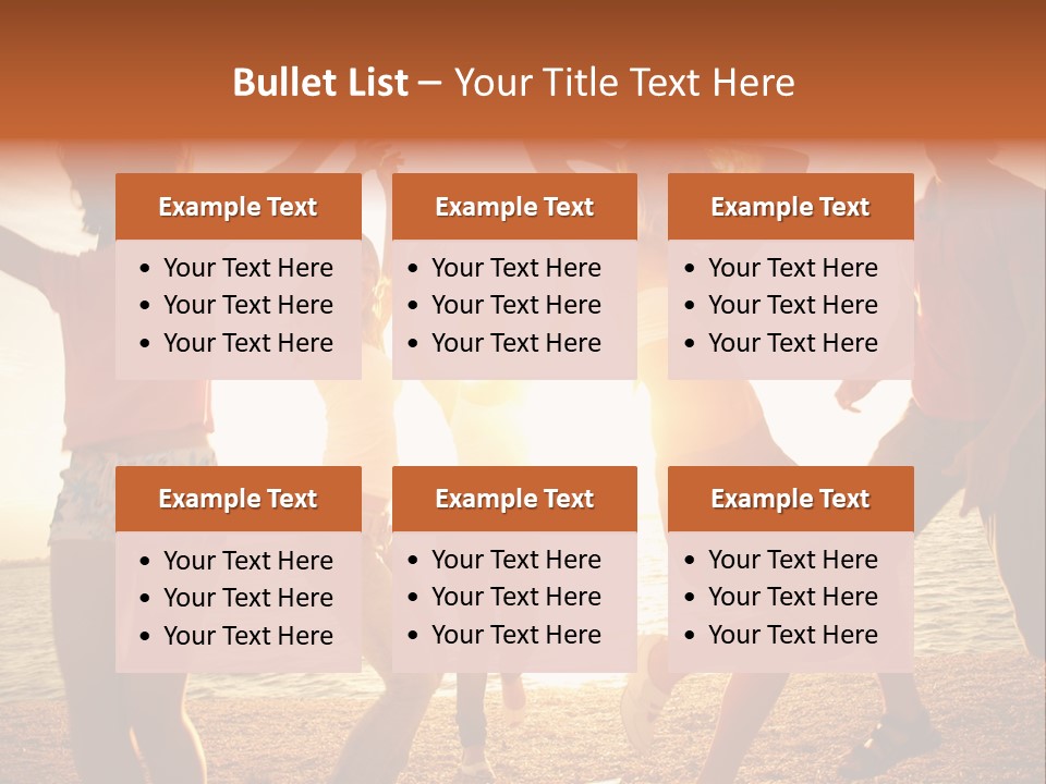 Celebrate Together Sunlight PowerPoint Template