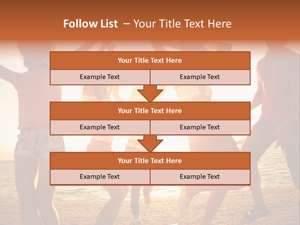 Celebrate Together Sunlight PowerPoint Template