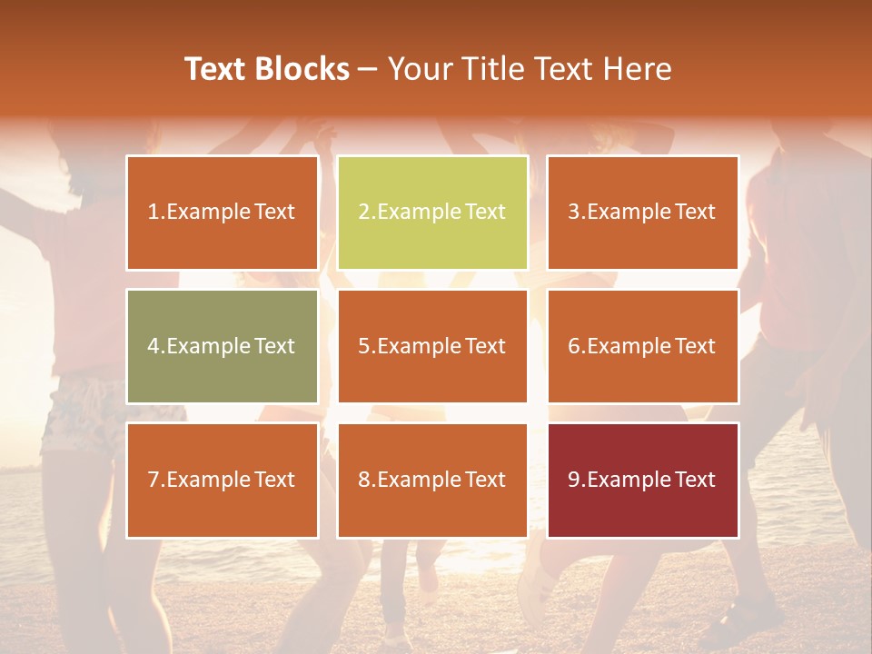 Celebrate Together Sunlight PowerPoint Template