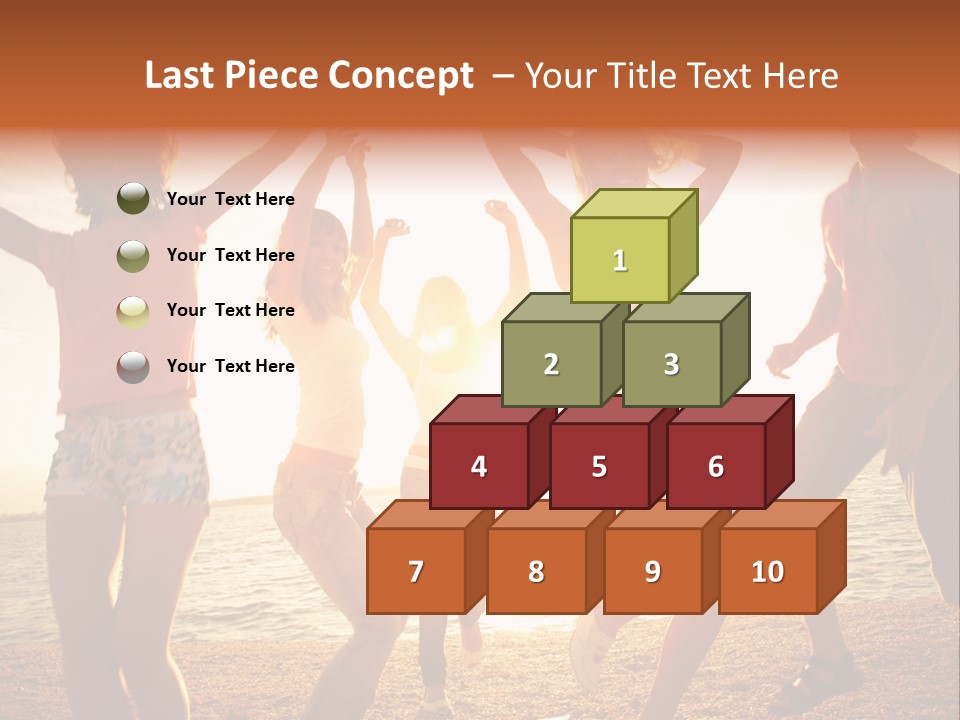 Celebrate Together Sunlight PowerPoint Template