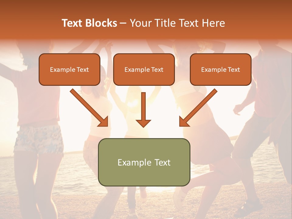 Celebrate Together Sunlight PowerPoint Template