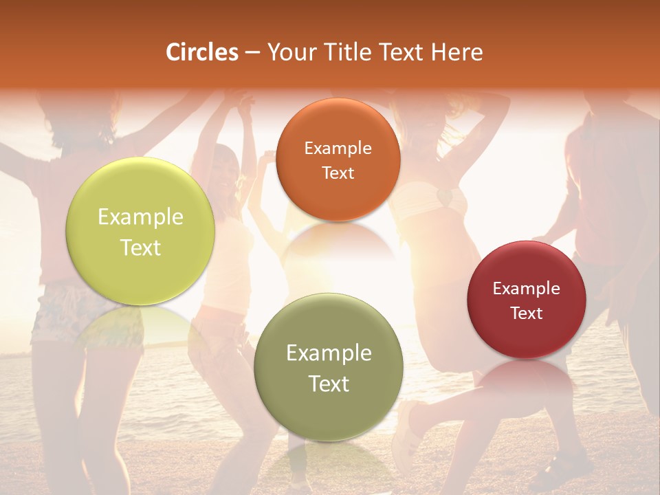 Celebrate Together Sunlight PowerPoint Template