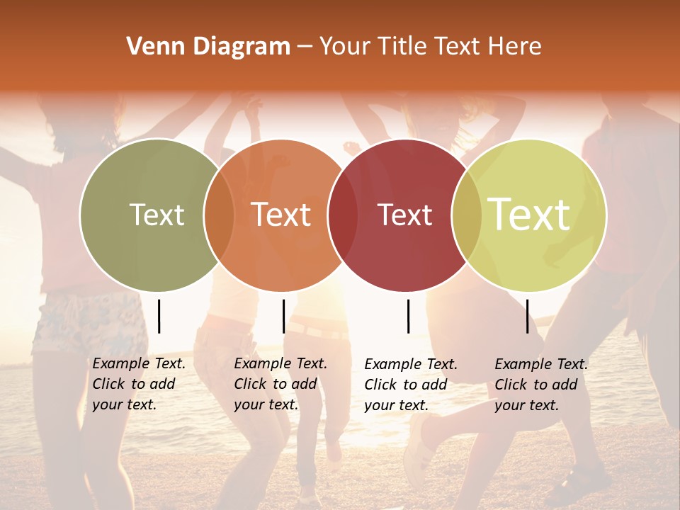 Celebrate Together Sunlight PowerPoint Template