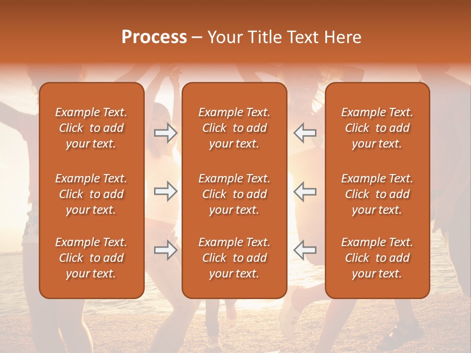 Celebrate Together Sunlight PowerPoint Template