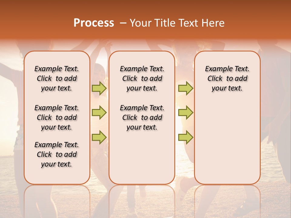 Celebrate Together Sunlight PowerPoint Template