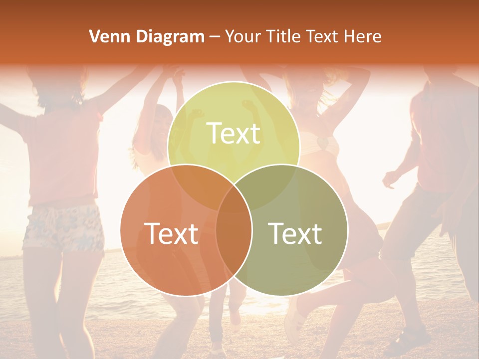 Celebrate Together Sunlight PowerPoint Template