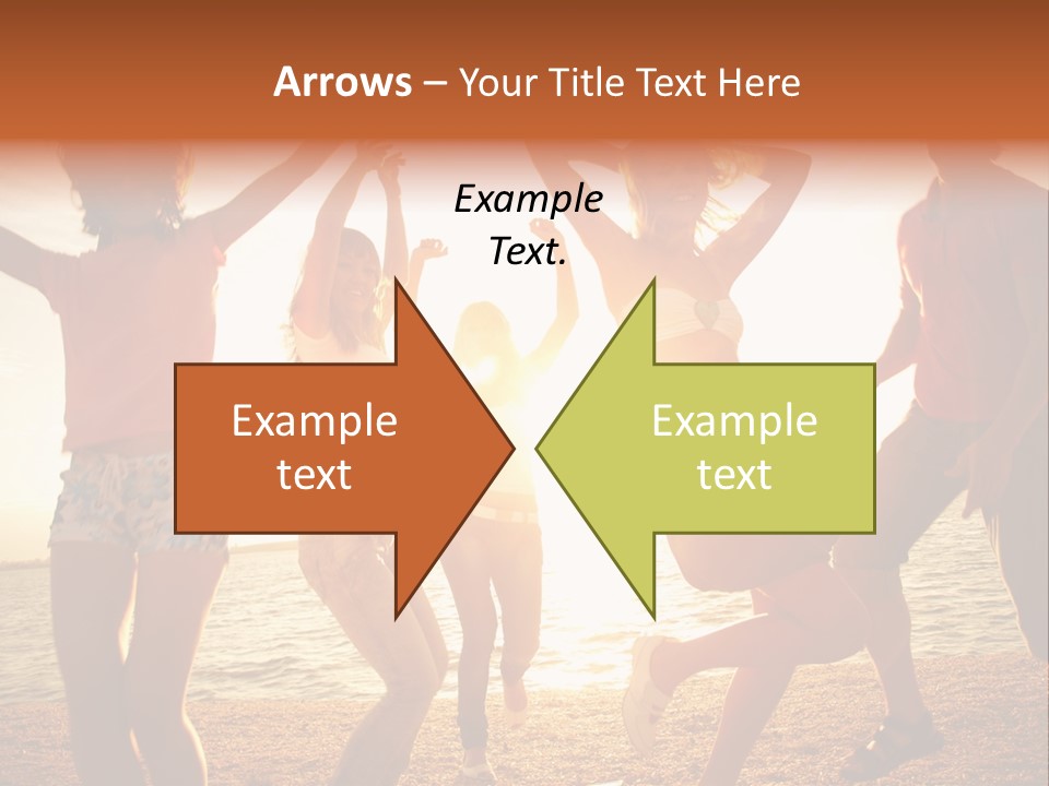 Celebrate Together Sunlight PowerPoint Template