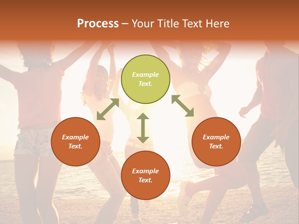 Celebrate Together Sunlight PowerPoint Template