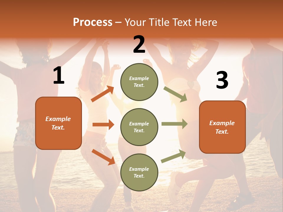 Celebrate Together Sunlight PowerPoint Template