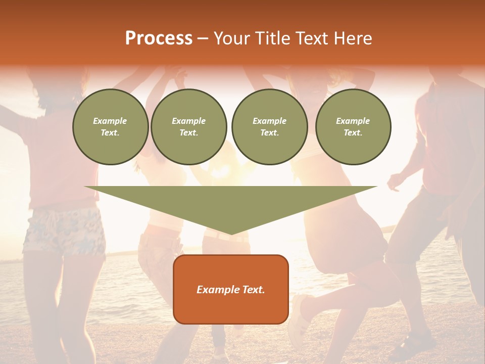 Celebrate Together Sunlight PowerPoint Template