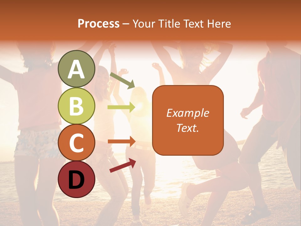 Celebrate Together Sunlight PowerPoint Template