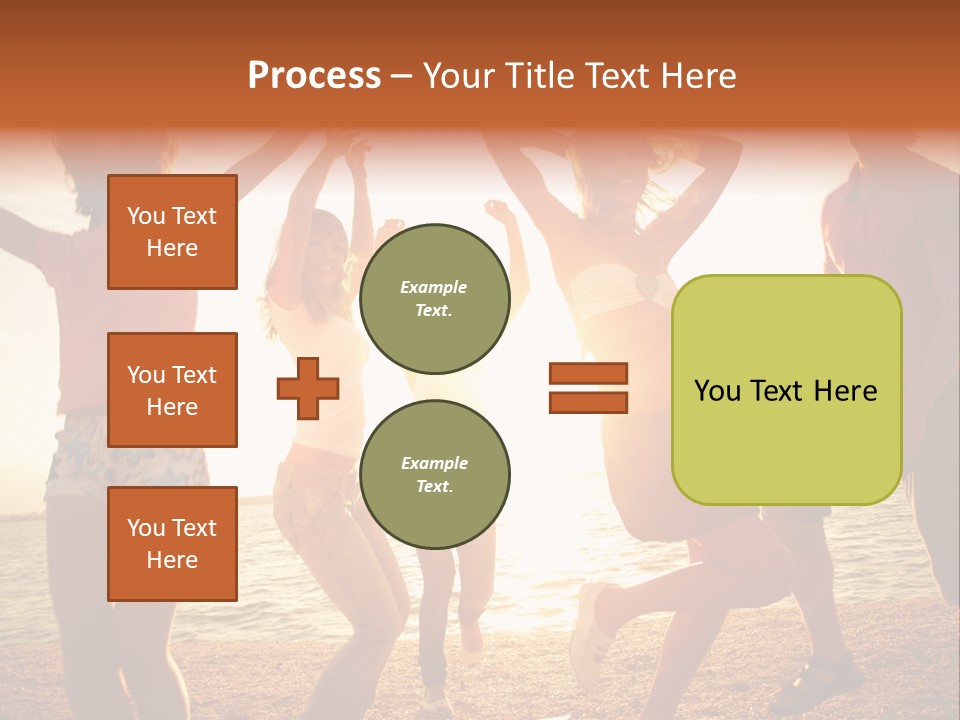 Celebrate Together Sunlight PowerPoint Template