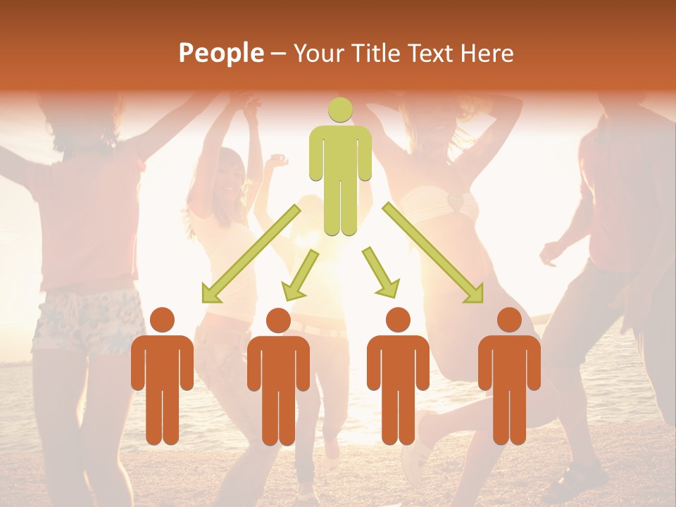 Celebrate Together Sunlight PowerPoint Template