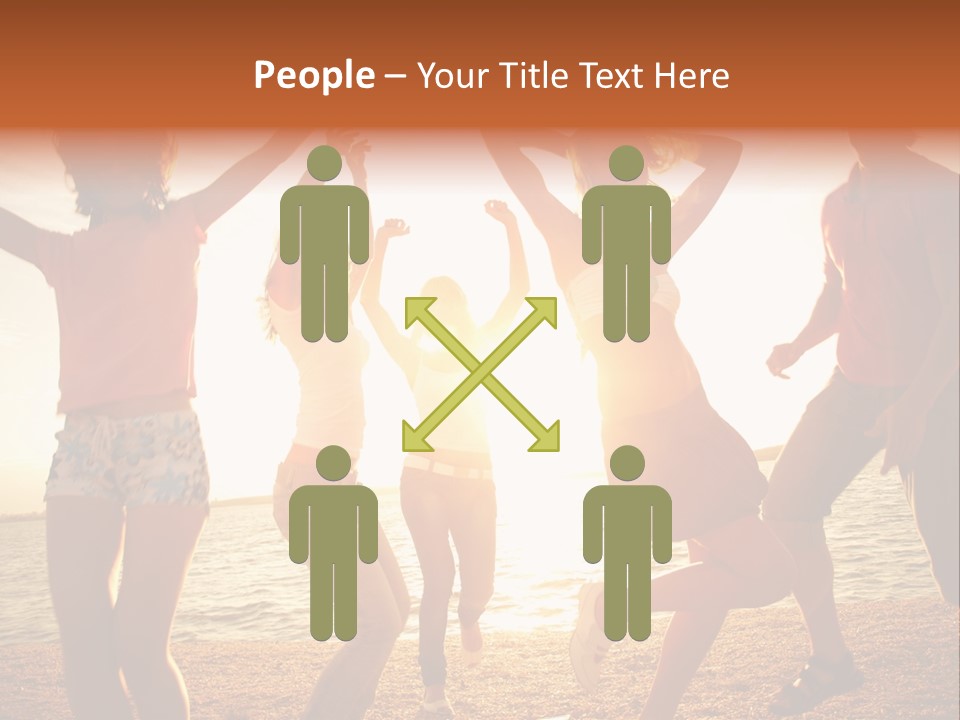 Celebrate Together Sunlight PowerPoint Template