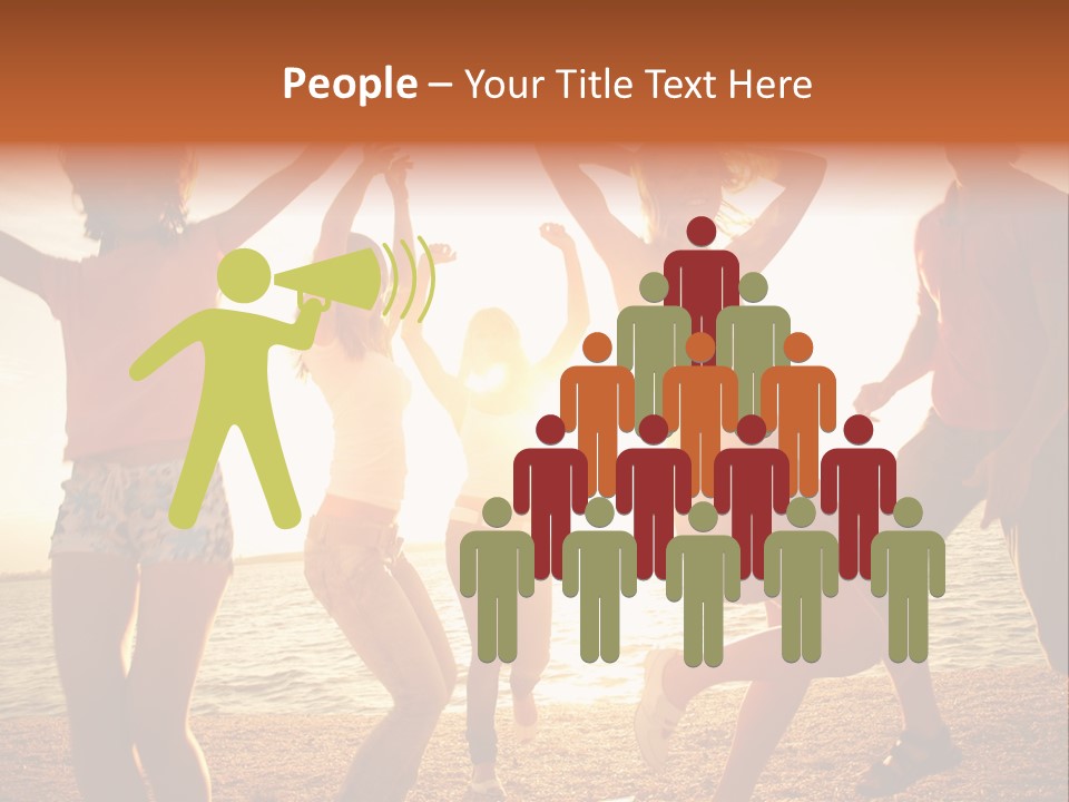 Celebrate Together Sunlight PowerPoint Template