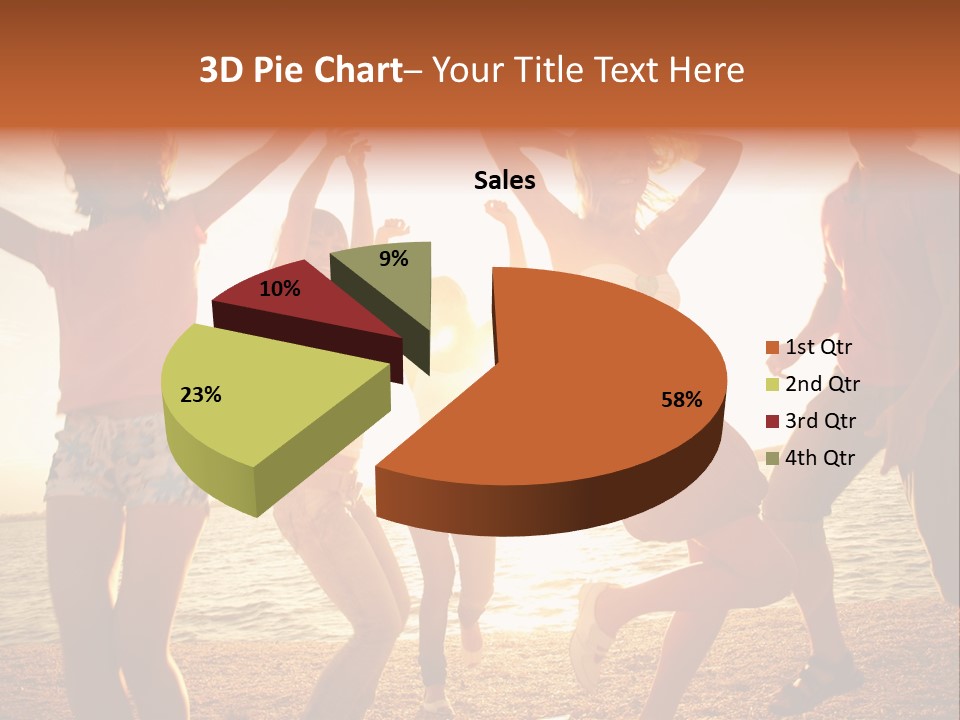Celebrate Together Sunlight PowerPoint Template