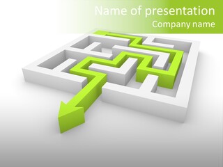 Business Difficulty Seek PowerPoint Template