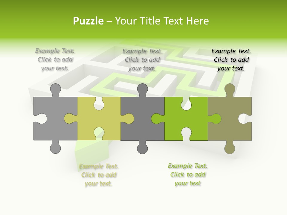 Business Difficulty Seek PowerPoint Template