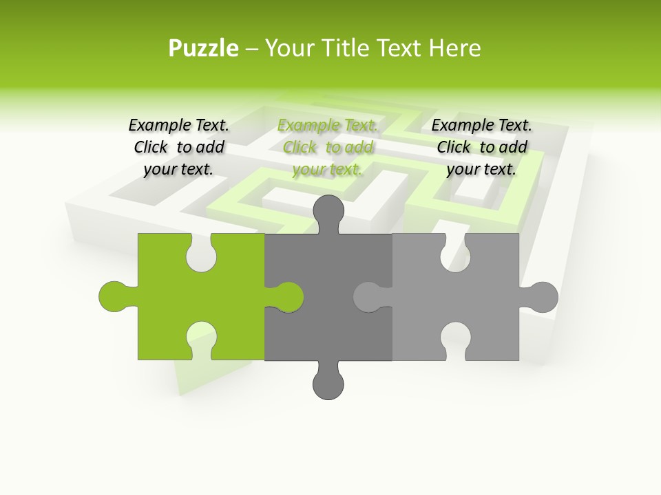 Business Difficulty Seek PowerPoint Template