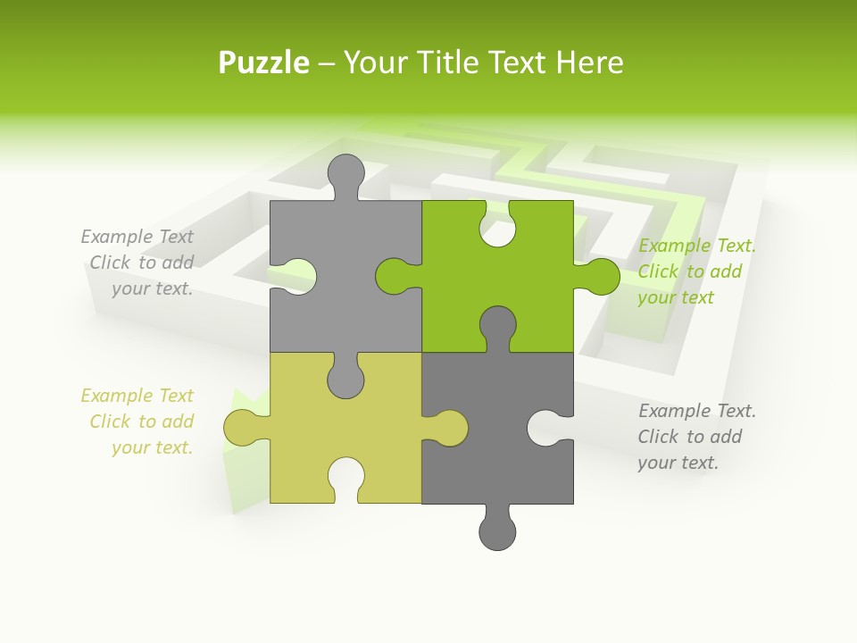 Business Difficulty Seek PowerPoint Template