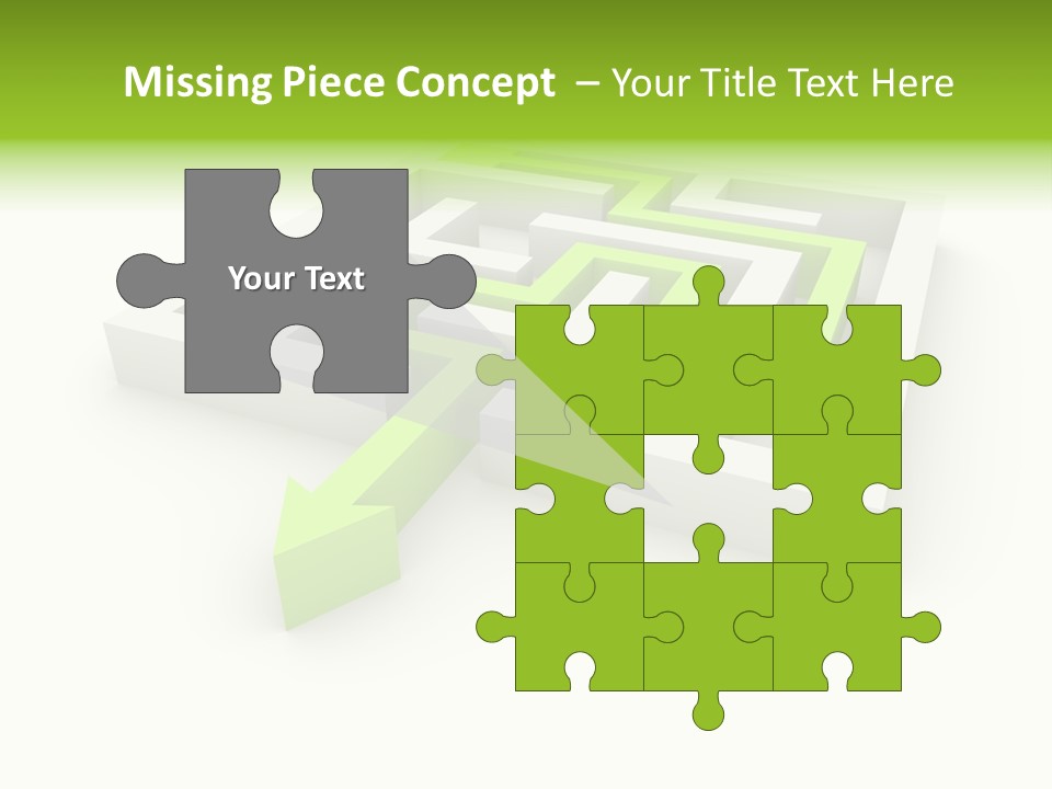 Business Difficulty Seek PowerPoint Template