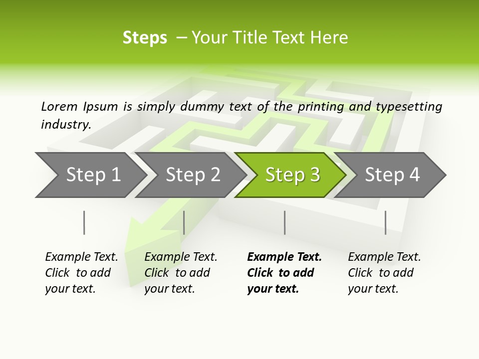 Business Difficulty Seek PowerPoint Template