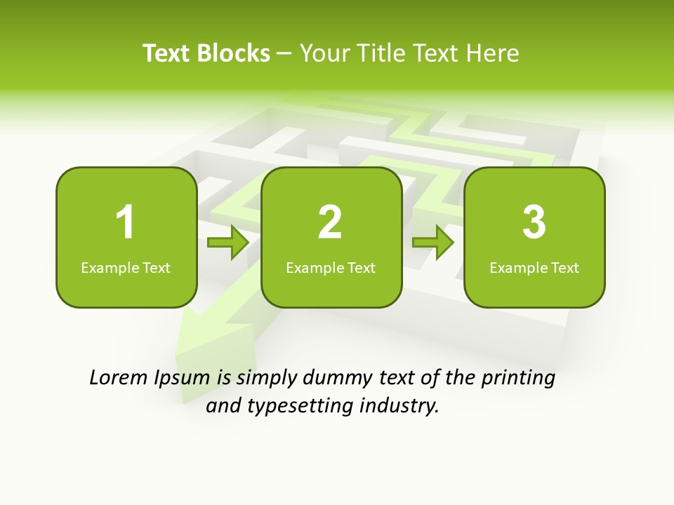 Business Difficulty Seek PowerPoint Template