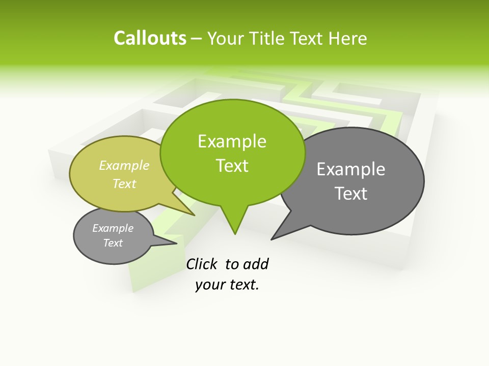 Business Difficulty Seek PowerPoint Template