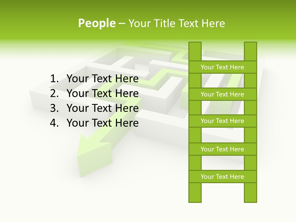 Business Difficulty Seek PowerPoint Template