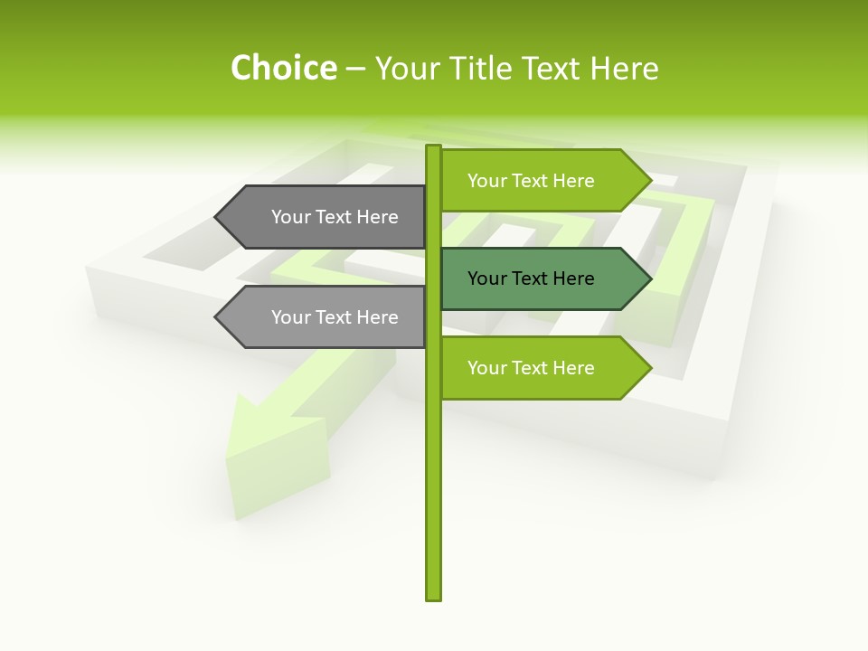 Business Difficulty Seek PowerPoint Template