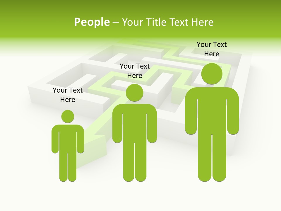 Business Difficulty Seek PowerPoint Template