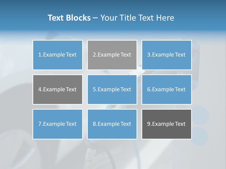 Mobile Save Oxygen PowerPoint Template