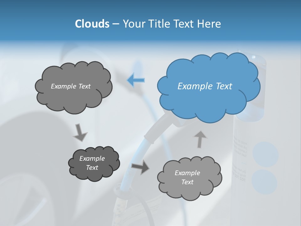 Mobile Save Oxygen PowerPoint Template