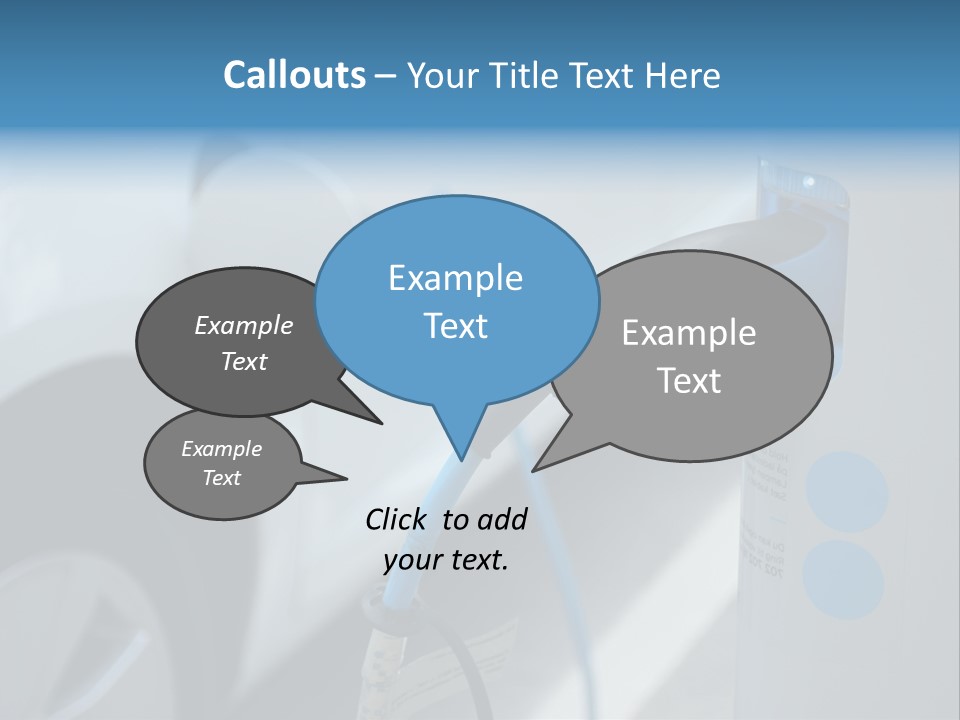 Mobile Save Oxygen PowerPoint Template