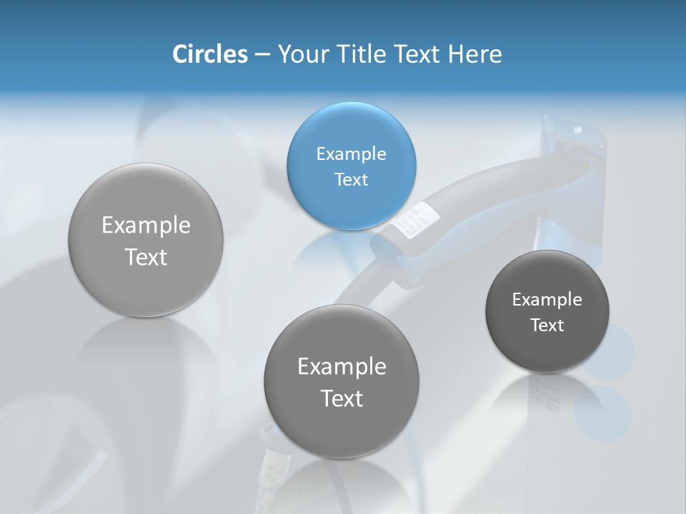 Mobile Save Oxygen PowerPoint Template