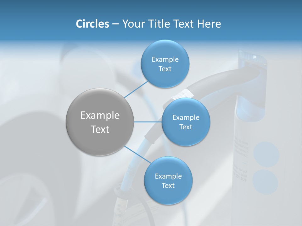 Mobile Save Oxygen PowerPoint Template