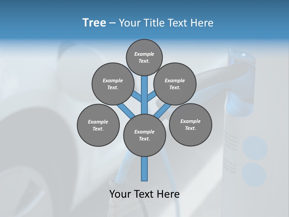 Mobile Save Oxygen PowerPoint Template