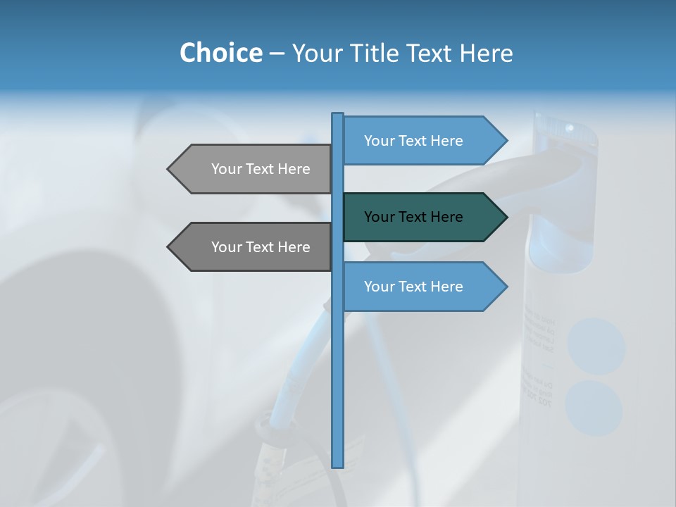 Mobile Save Oxygen PowerPoint Template