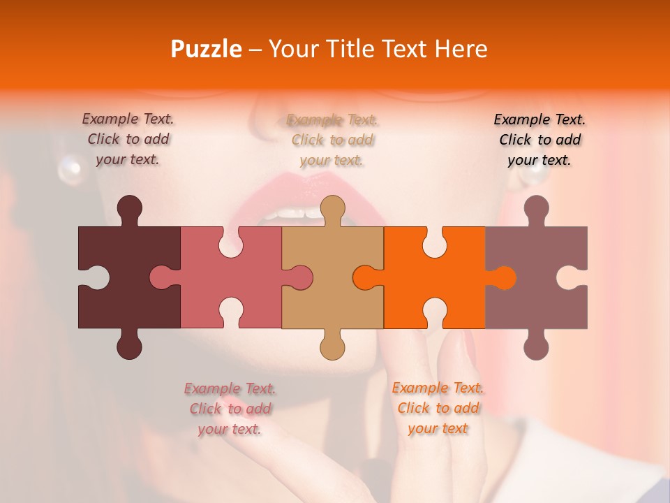 Attractive White Colorful PowerPoint Template