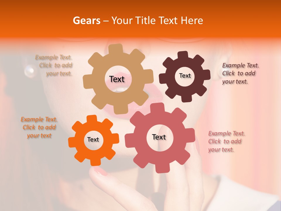 Attractive White Colorful PowerPoint Template