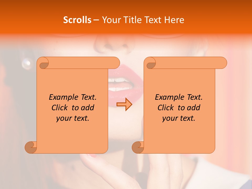 Attractive White Colorful PowerPoint Template