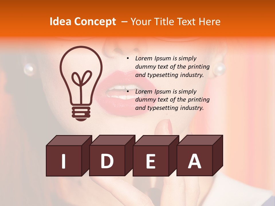 Attractive White Colorful PowerPoint Template