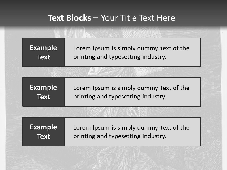 Scene Laws Gustave Dore PowerPoint Template